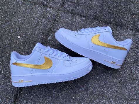 gouden nike air force 1|nike air force 1 aanbieding.